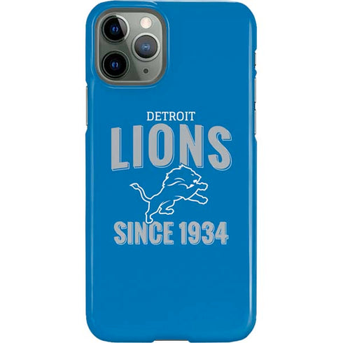 NFL Detroit Lions Helmet iPhone 11 Pro Lite Case