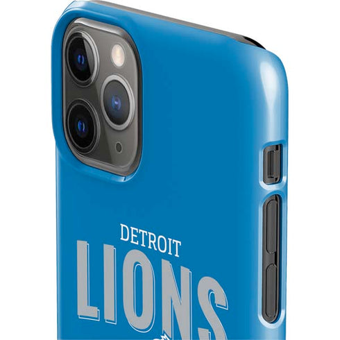 NFL Detroit Lions Helmet iPhone 11 Pro Lite Case