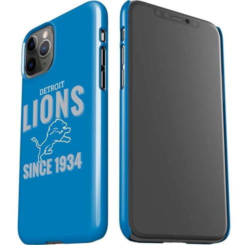 NFL Detroit Lions Helmet iPhone 11 Pro Lite Case