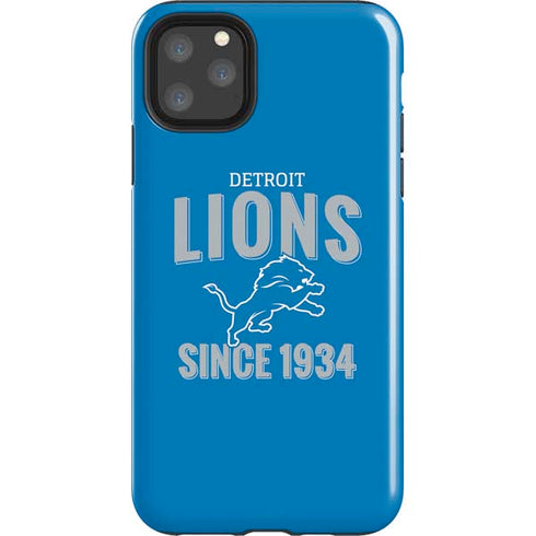 NFL Detroit Lions Helmet iPhone 11 Pro Max Impact Case