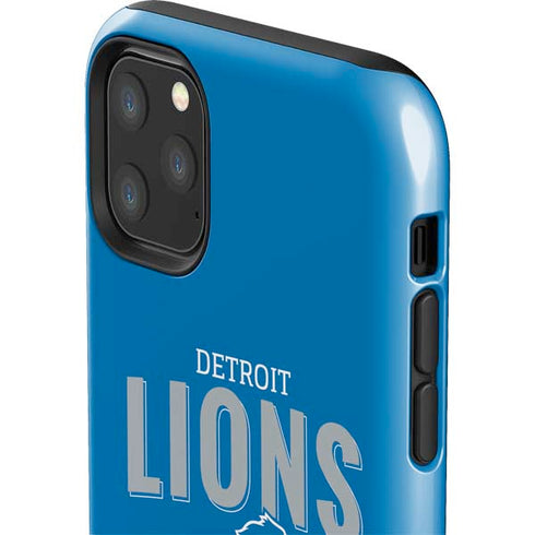 NFL Detroit Lions Helmet iPhone 11 Pro Max Impact Case
