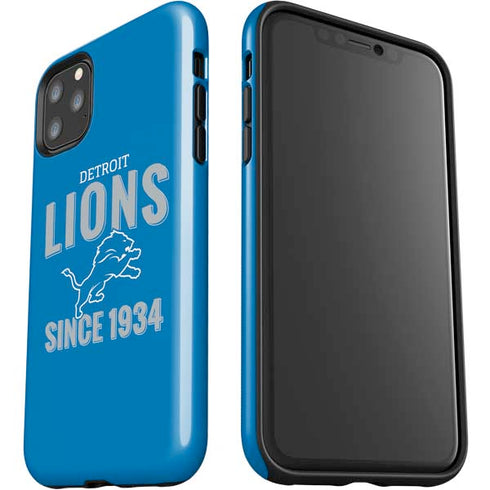 NFL Detroit Lions Helmet iPhone 11 Pro Max Impact Case