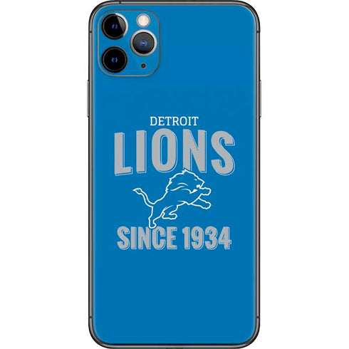 NFL Detroit Lions Helmet iPhone 11 Pro Max Skin