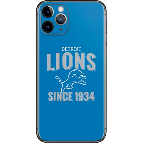 NFL Detroit Lions Helmet iPhone 11 Pro Skin