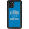 NFL Detroit Lions Helmet iPhone 11 Pro Waterproof Case