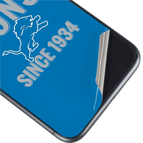 NFL Detroit Lions Helmet iPhone 11 Skin