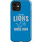 NFL Detroit Lions Helmet iPhone 12 Impact Case