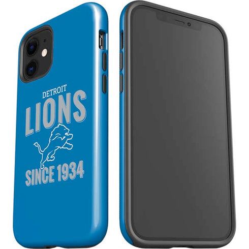 NFL Detroit Lions Helmet iPhone 12 Impact Case