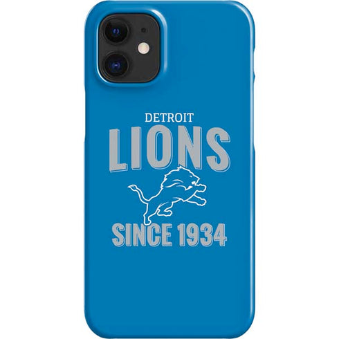 NFL Detroit Lions Helmet iPhone 12 Mini Lite Case
