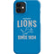 NFL Detroit Lions Helmet iPhone 12 Mini Lite Case