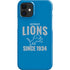NFL Detroit Lions Helmet iPhone 12 Mini Lite Case