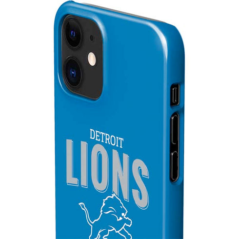 NFL Detroit Lions Helmet iPhone 12 Mini Lite Case