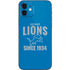 NFL Detroit Lions Helmet iPhone 12 Mini Skin