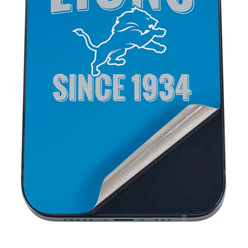 NFL Detroit Lions Helmet iPhone 12 Mini Skin
