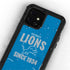 NFL Detroit Lions Helmet iPhone 12 Mini Waterproof Case