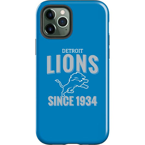NFL Detroit Lions Helmet iPhone 12 Pro Impact Case