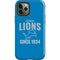 NFL Detroit Lions Helmet iPhone 12 Pro Impact Case