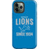 NFL Detroit Lions Helmet iPhone 12 Pro Impact Case