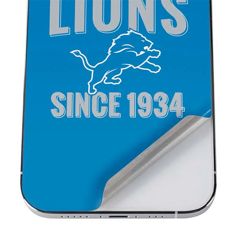 NFL Detroit Lions Helmet iPhone 12 Pro Skin