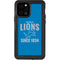 NFL Detroit Lions Helmet iPhone 12 Pro Waterproof Case