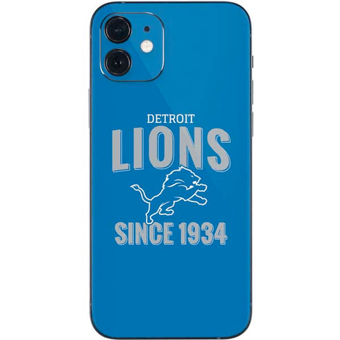 NFL Detroit Lions Helmet iPhone 12 Skin