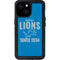 NFL Detroit Lions Helmet iPhone 13 Mini Waterproof Case