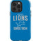 NFL Detroit Lions Helmet iPhone 13 Pro Impact Case