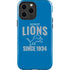 NFL Detroit Lions Helmet iPhone 13 Pro Max Impact Case