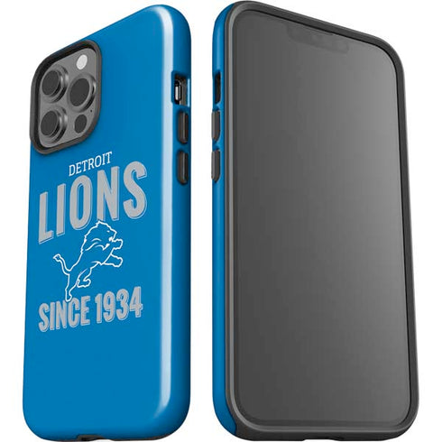 NFL Detroit Lions Helmet iPhone 13 Pro Max Impact Case