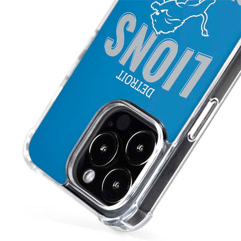 NFL Detroit Lions Helmet iPhone 13 Pro Max MagSafe Case
