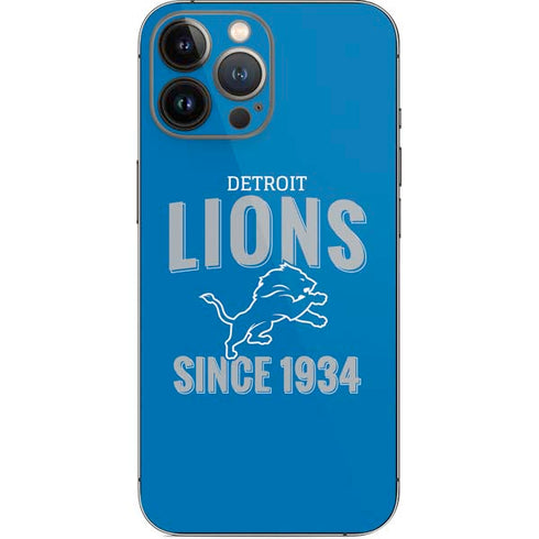 NFL Detroit Lions Helmet iPhone 13 Pro Max Skin