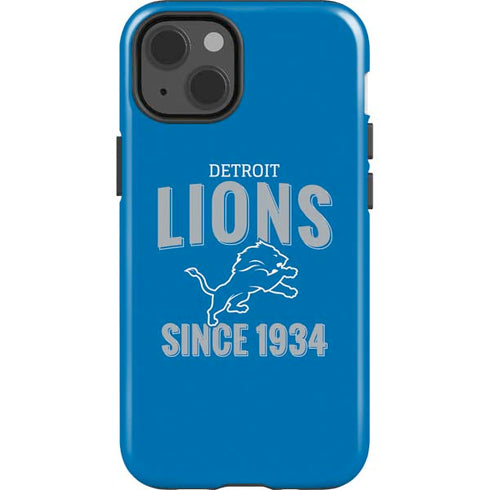 NFL Detroit Lions Helmet iPhone 15 Impact Case