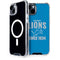 NFL Detroit Lions Helmet iPhone 15 Plus MagSafe Case