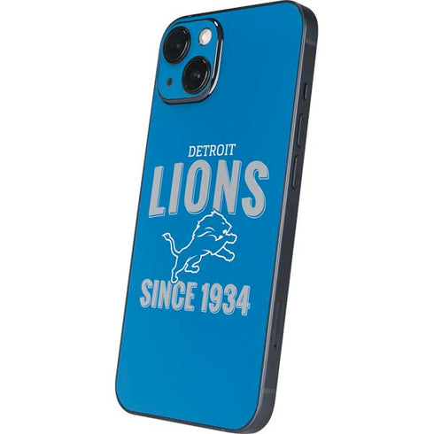 NFL Detroit Lions Helmet iPhone 15 Plus Skin