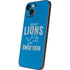 NFL Detroit Lions Helmet iPhone 15 Plus Skin