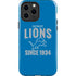 NFL Detroit Lions Helmet iPhone 15 Pro Max Impact Case