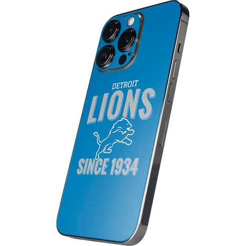 NFL Detroit Lions Helmet iPhone 14 Pro Skin