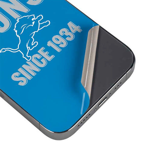 NFL Detroit Lions Helmet iPhone 14 Pro Skin