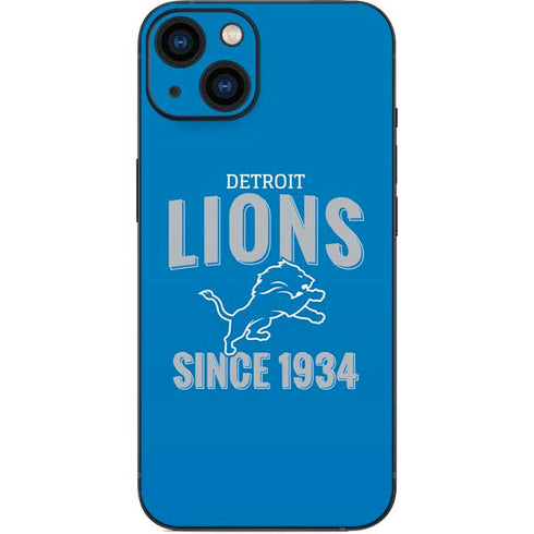 NFL Detroit Lions Helmet iPhone 14 Skin