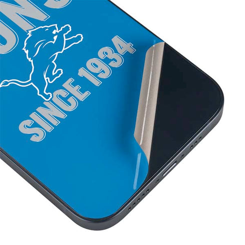 NFL Detroit Lions Helmet iPhone 14 Skin