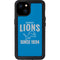 NFL Detroit Lions Helmet iPhone 15 Plus Waterproof Case