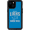 NFL Detroit Lions Helmet iPhone 15 Waterproof Case