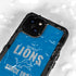 NFL Detroit Lions Helmet iPhone 15 Waterproof Case