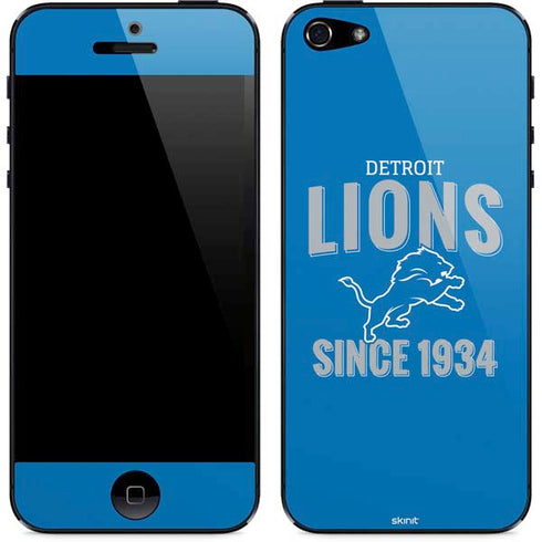 NFL Detroit Lions Helmet iPhone 5/5s/5SE Skin