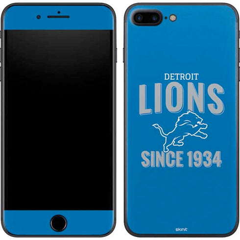 NFL Detroit Lions Helmet iPhone 8 Plus Skin