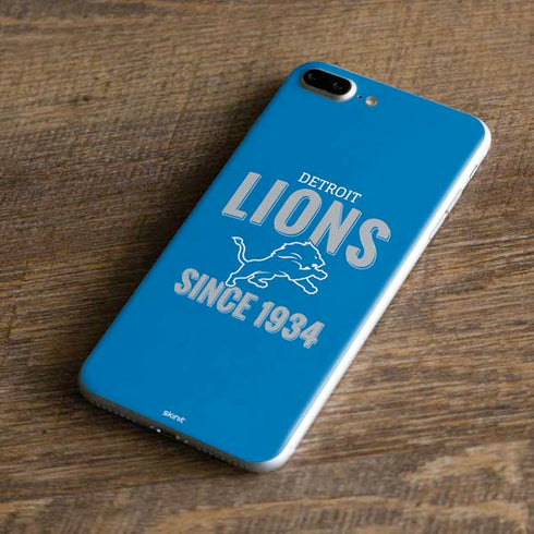 NFL Detroit Lions Helmet iPhone 8 Plus Skin