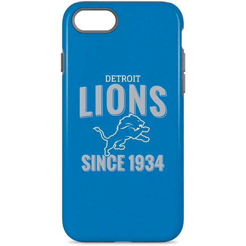 NFL Detroit Lions Helmet iPhone 8 Pro Case