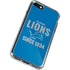 NFL Detroit Lions Helmet iPhone SE (2nd & 3rd Gen) Clear Case