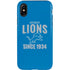 NFL Detroit Lions Helmet iPhone X Pro Case