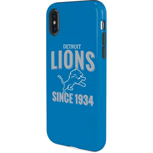 NFL Detroit Lions Helmet iPhone X Pro Case
